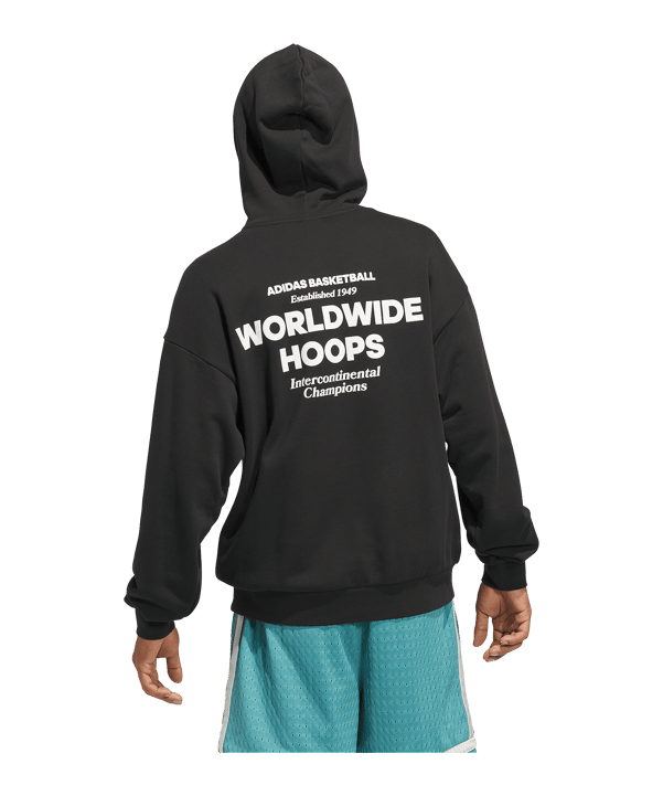 adidas Sport Athlete GFX Hoody Schwarz - schwarz