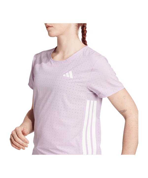 adidas Adizero Running T-Shirt Femmes Violet - violet