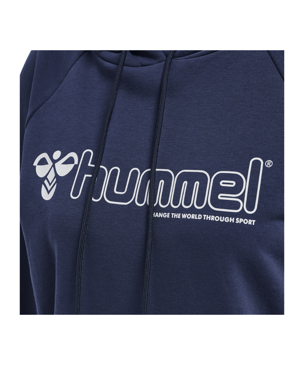 Hummel hmlNONI 2.0 Hoody Damen Grau F7666 - grau