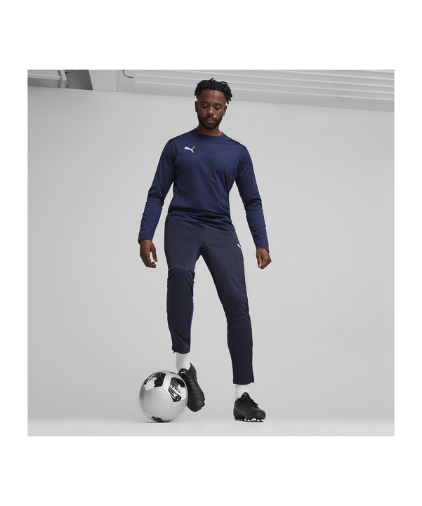 PUMA teamGOAL Training Jogginghose Blau F06 - dunkelblau
