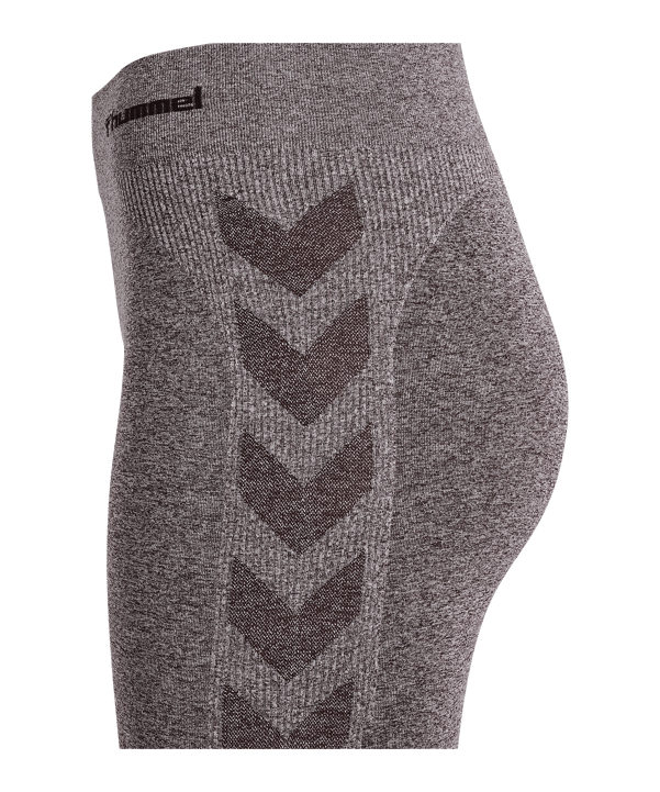 Hummel Ci Seamless Mid Waist Leggings Damen Braun F8389 - braun