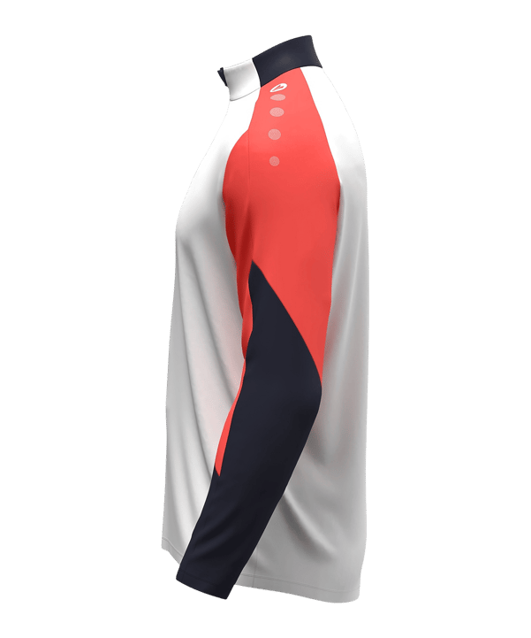 JAKO Dynamic Ziptop Sweatshirt Weiß F026 - weiss