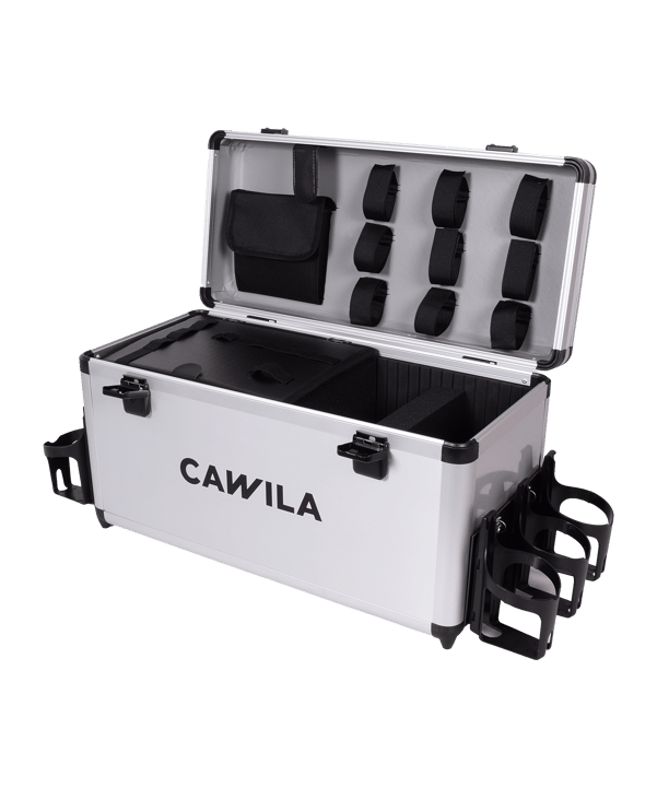 Cawila Liga Sanitätskoffer 520x250x300 mm Silber - silber