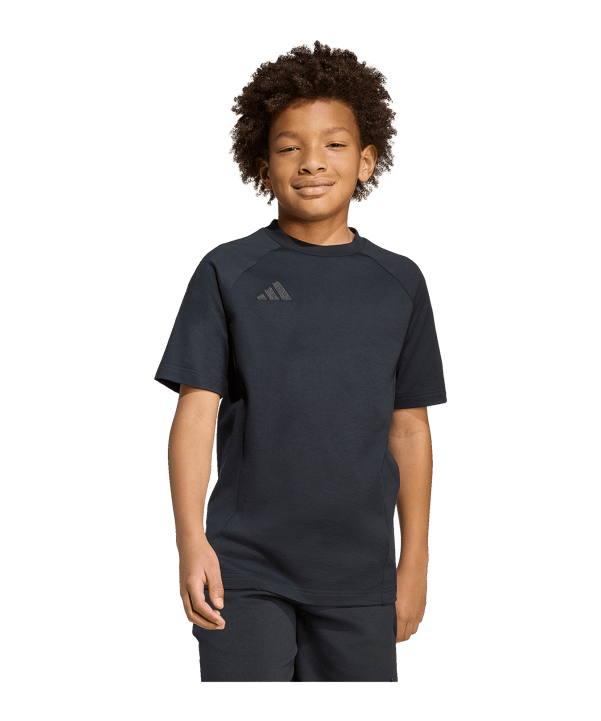 adidas Tiro 25 Travel T-Shirt Kids Schwarz - schwarz