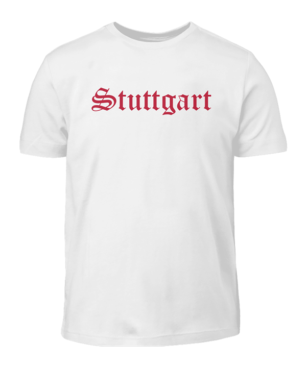 Kids T-Shirt "Stuttgart" Weiss - weiss