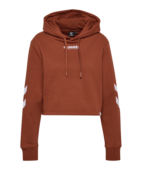 Hummel Legacy Cropped Hoody Damen Rot F8161 - rot