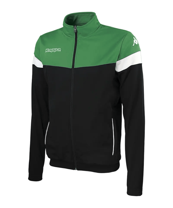 Kappa Vacone Track Trainingsjacke Schwarz - schwarz