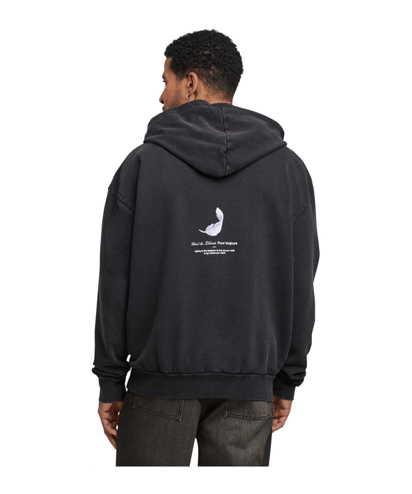 Mister Tee Viva la Liberte Oversized Hoody Schwarz - schwarz