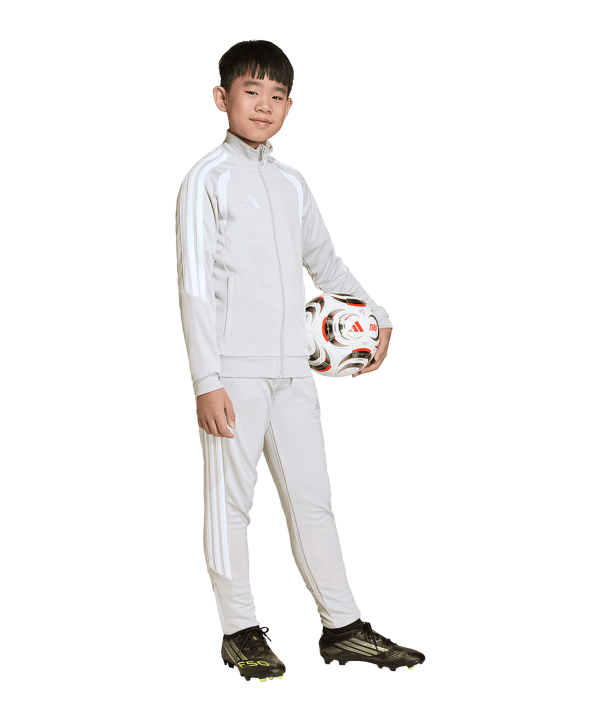 adidas Tiro 26 League Trainingsjacke Kids Grau - grau