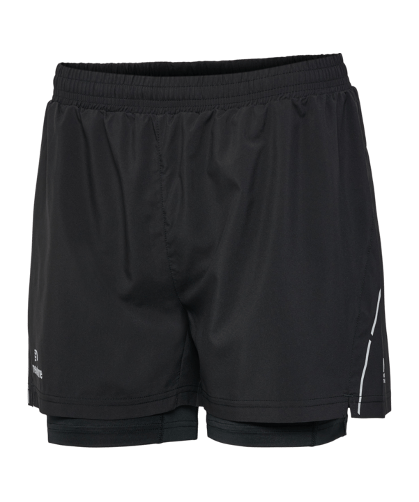 Newline nwlPACE 2in1 Short Damen Schwarz F2001 - schwarz