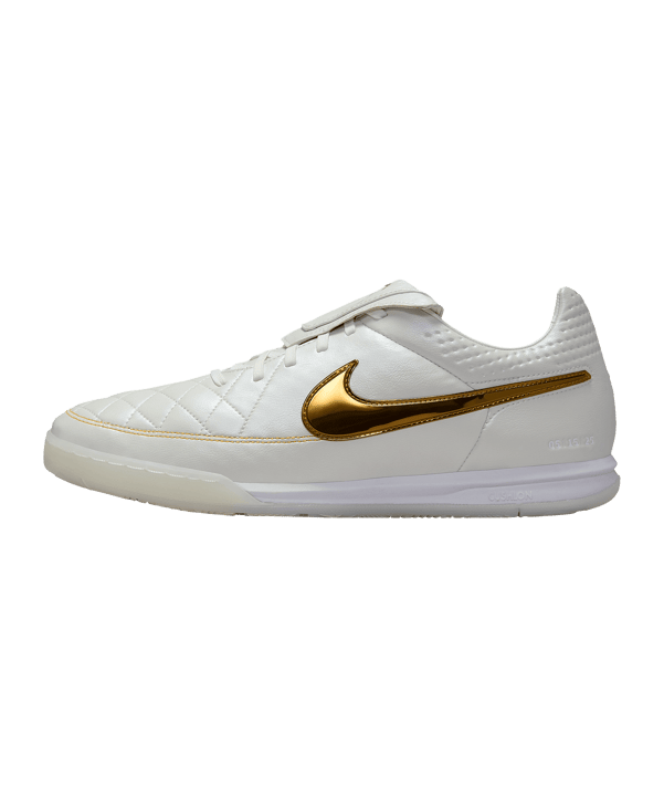 Nike Tiempo Legend IN Touch of Gold Weiß F100 - weiss