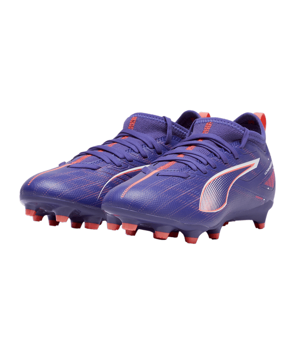 PUMA ULTRA 5 Match FG/AG Formula Jr Kids Lila Weiss F01 - lila