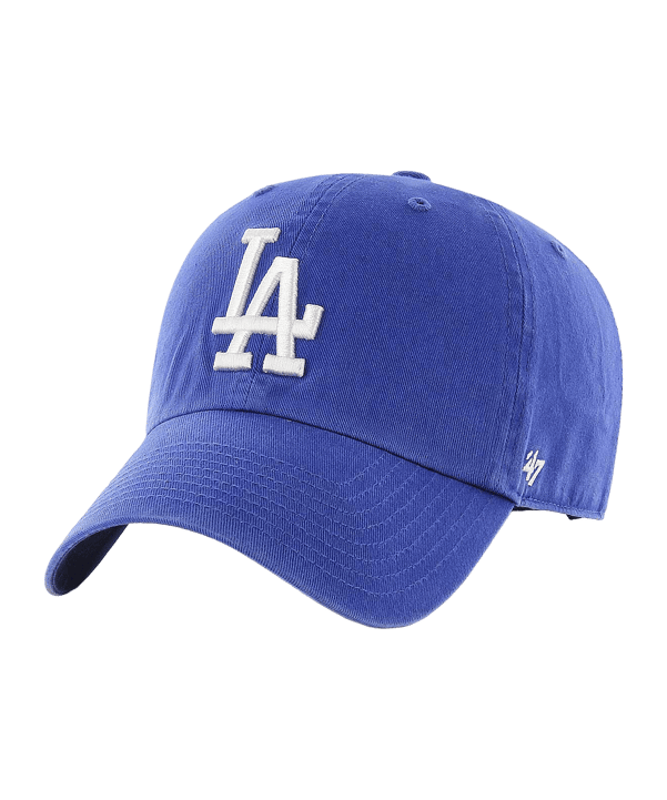 47 MLB LA Dodgers Clean Up Cap Blau - blau