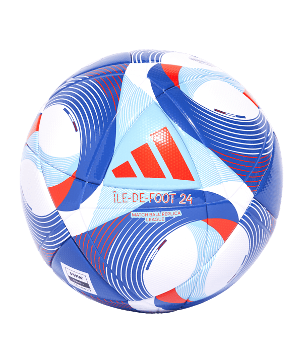adidas Île-De-Foot 24 League Ball Weiss - weiss