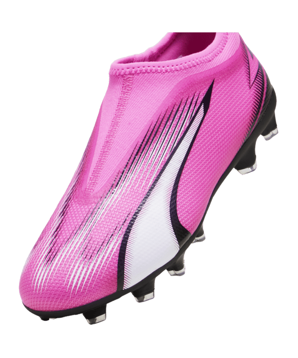 PUMA ULTRA Match LL FG/AG Phenomenal Jr Kids Pink Weiss Schwarz F01 - rosa