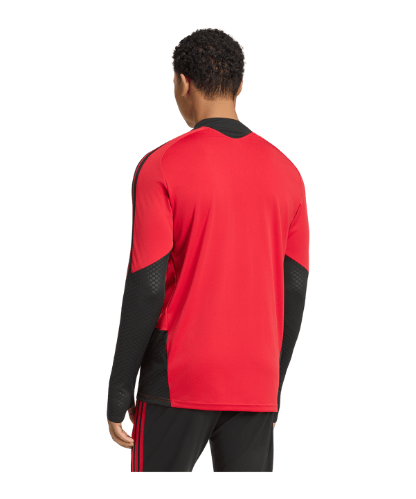 adidas Manchester United Tiro Sweatshirt Rot - rot
