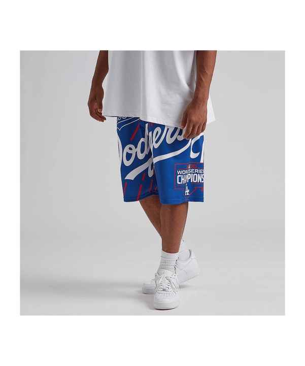 New Era Los Angeles Dodgers Short Blau - blau