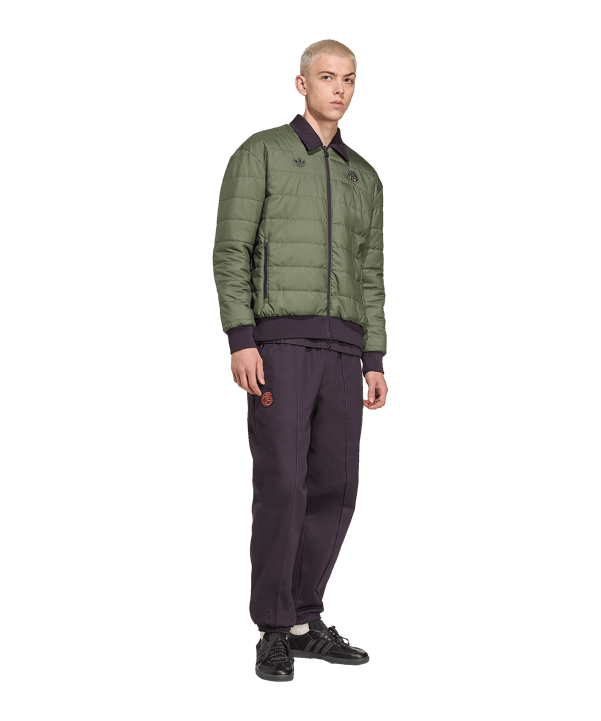 adidas FC Bayern München Icon Jacke Lila - lila