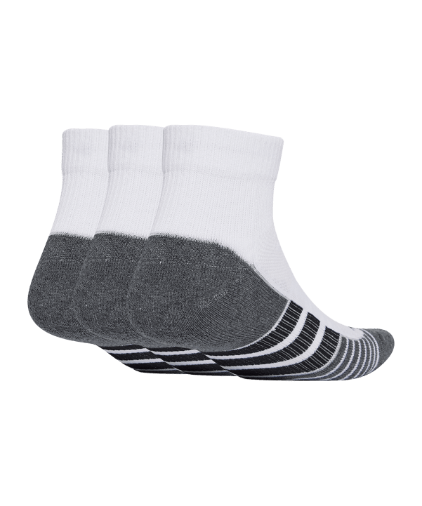 adidas Performance Cushioned 3-Pack Socken Weiß - weiss