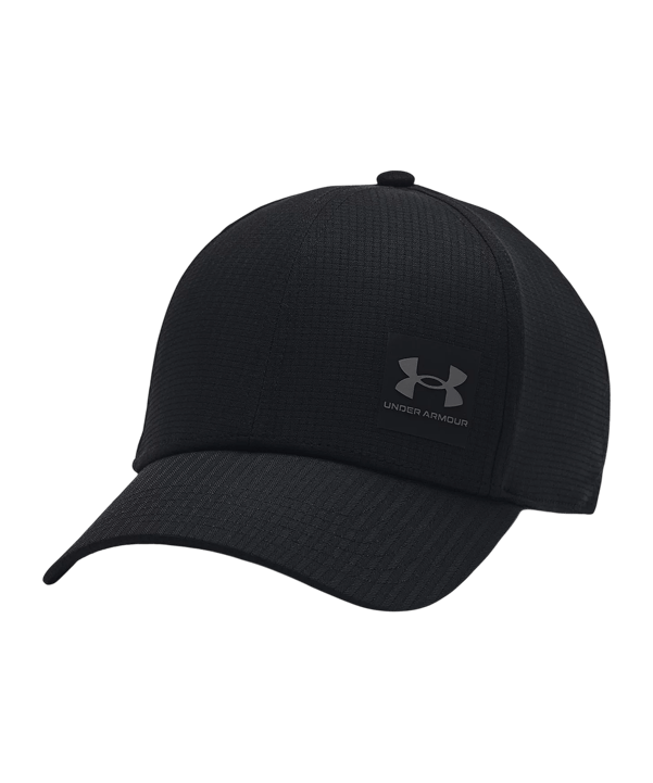 Under Armour Iso-Chill Armourvent Adj Cap Schwarz - schwarz