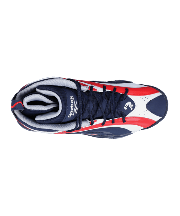 Reebok Shaqnosis High Blau Weiss Rot - blau