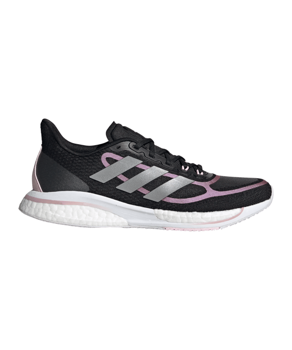 adidas Supernova+ Running Damen Schwarz Silber - schwarz