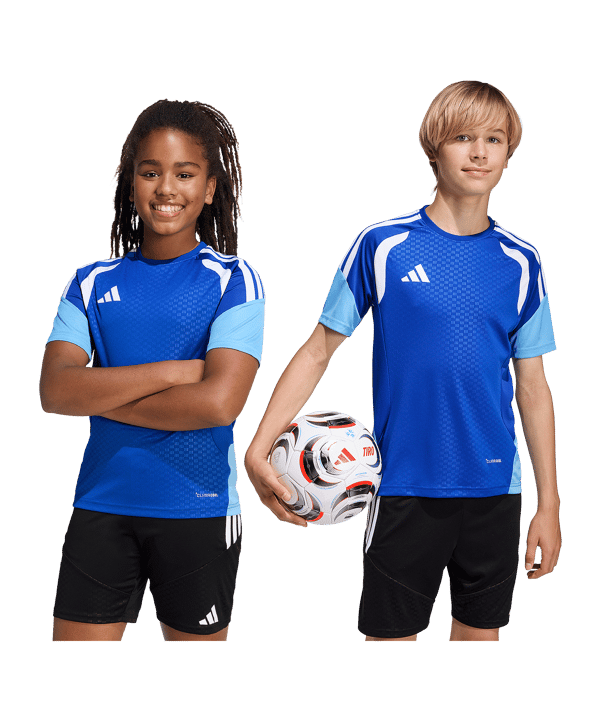 adidas Tiro 26 Competition Trainingsshirt Kids Blau - blau
