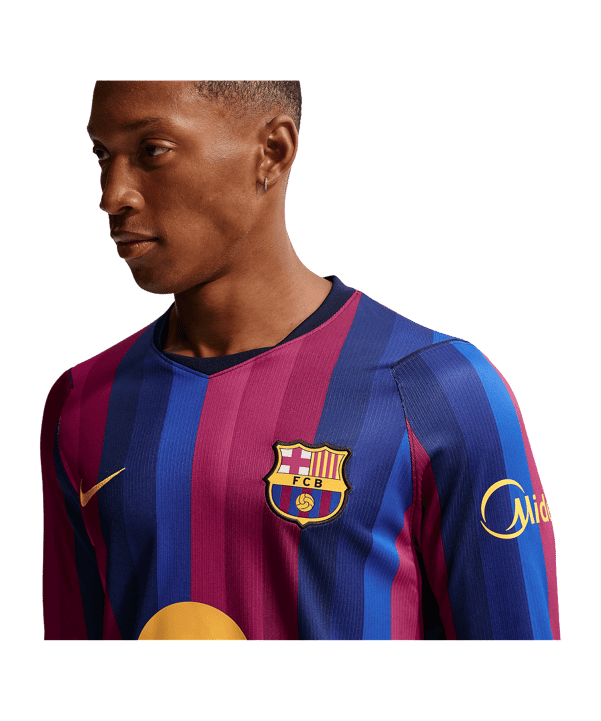 Nike FC Barcelone Maillot à manches longues Home 2026/2027 Rouge C683 - rouge