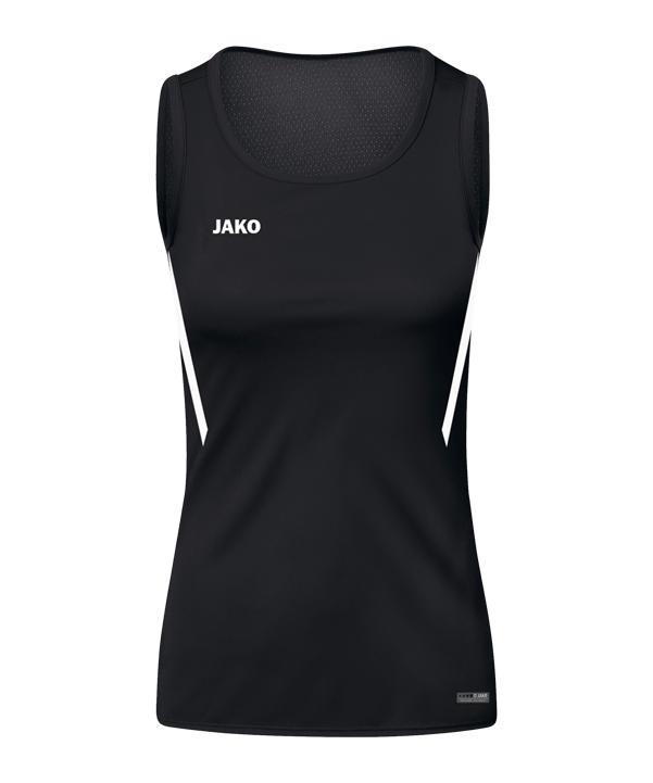 JAKO Challenge Tanktop Damen Schwarz Weiss F802 - schwarz
