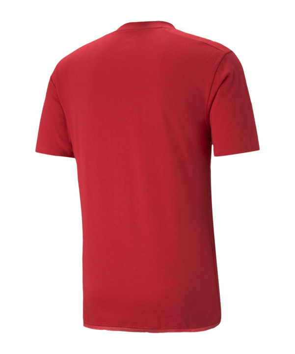 PUMA teamCUP Casuals Poloshirt Rot F01 - rot