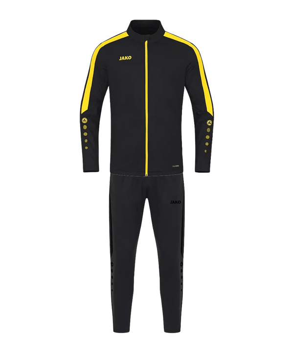 JAKO One Power Trainingsanzug Damen Schwarz F803 - schwarz