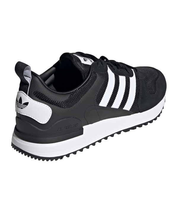 adidas Originals ZX 700 HD Schwarz Weiss - schwarz