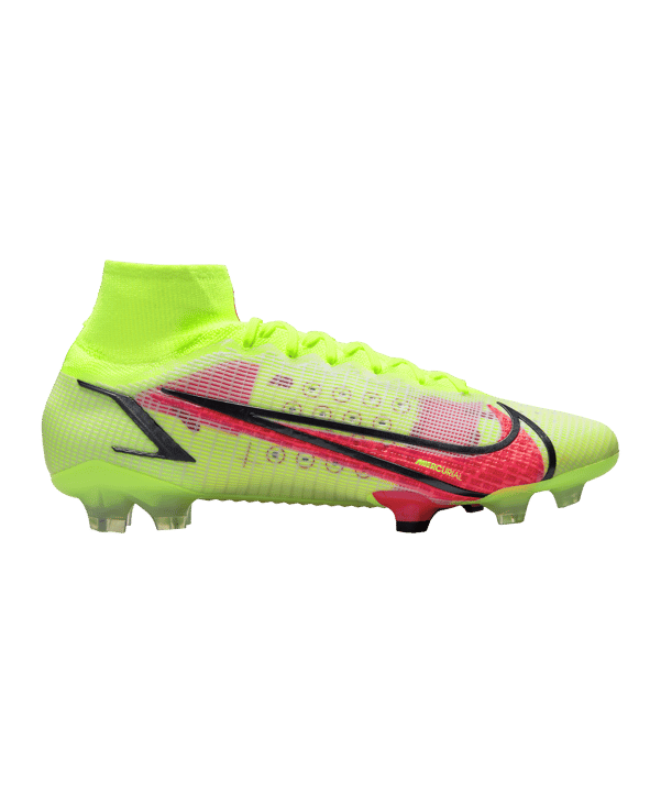 Nike Mercurial Superfly VIII Motivation Elite FG Gelb Rot F760 - gelb