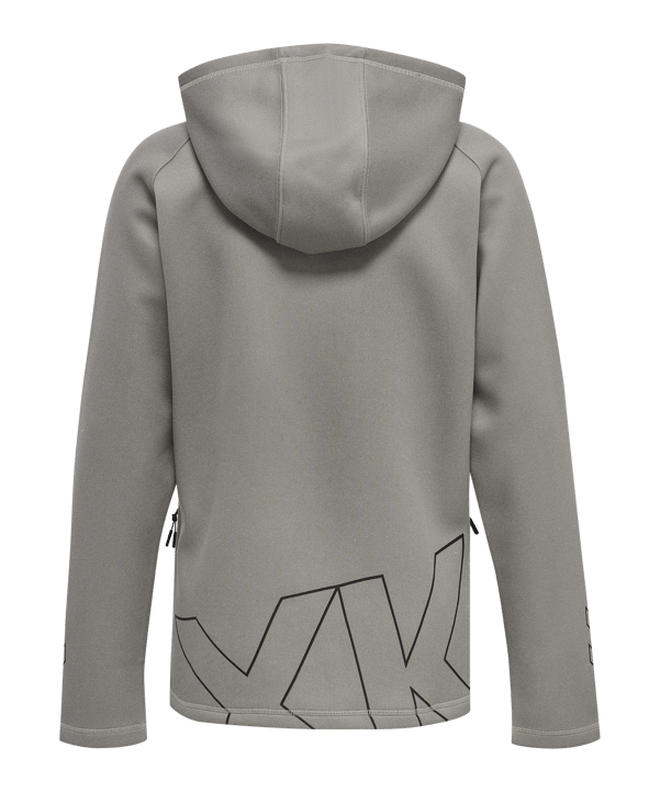 Hummel HmlCIMA XK Hoody Damen Grau F2006 - grau