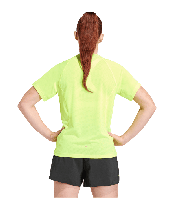 adidas Adi365 Breeze Running T-shirt Donna Giallo - giallo