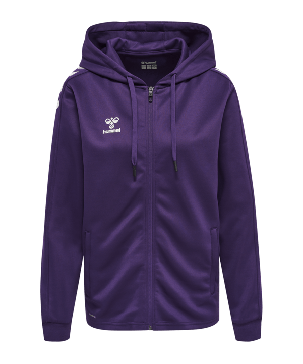 Hummel hmlCore XK Poly Kapuzenjacke Damen F3332 - lila