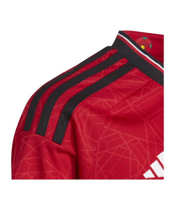 adidas Manchester United Trikot Home 2023/2024 Kids Rot - rot