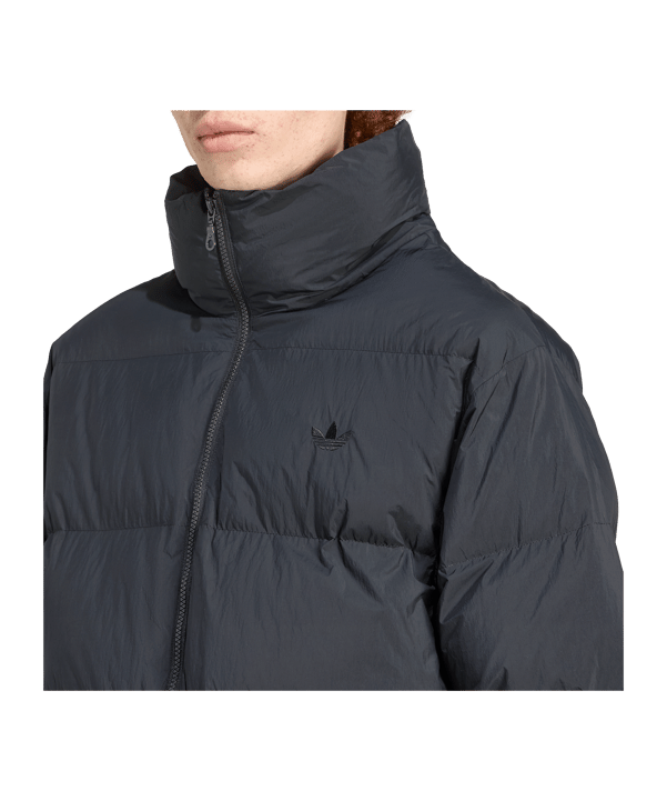 adidas Originals Synthetic Down Puffer Jacke Schwarz - schwarz