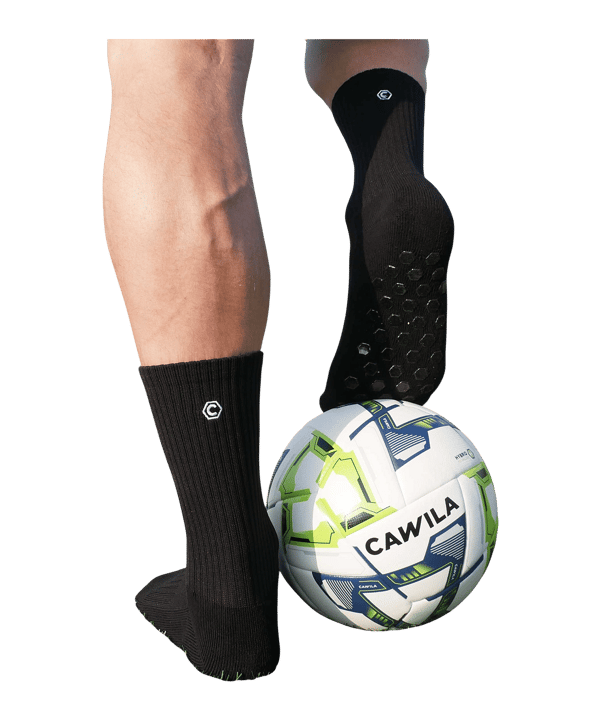 Cawila GEAR Socken GRIP PREMIUM Schwarz - schwarz