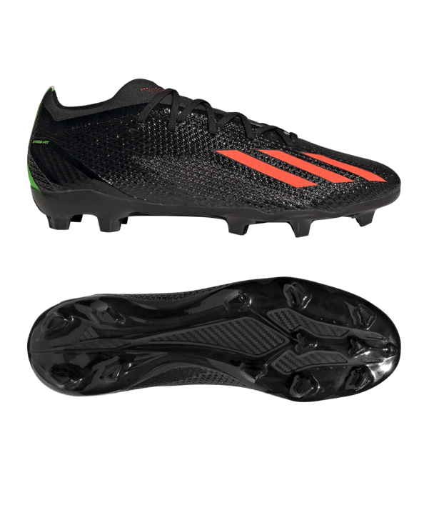 adidas X Speedportal.2 FG Shadowportal Schwarz Rot Grün - schwarz