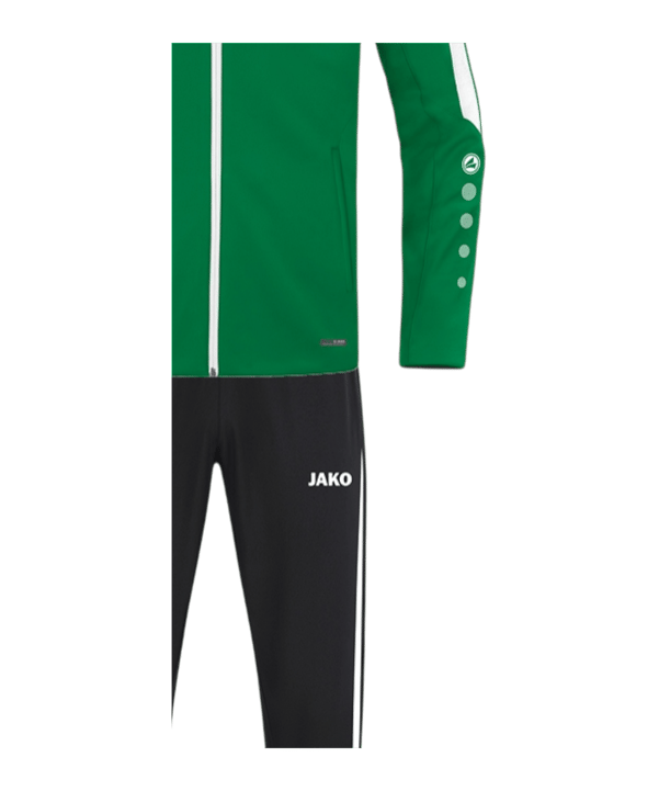 JAKO Power Präsentationsanzug Kids Grün F200 - gruen