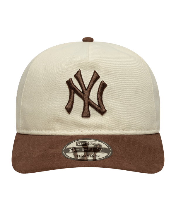 New Era Suede Visor 9Fifty Af Neyyan Cap Beige - beige