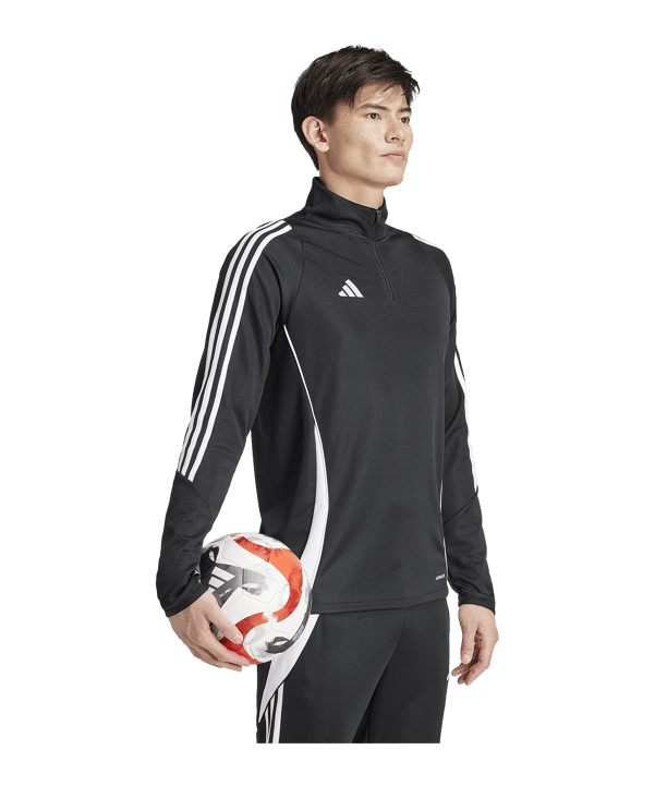 adidas Tiro 24 Trainingstop Schwarz Weiss - schwarz