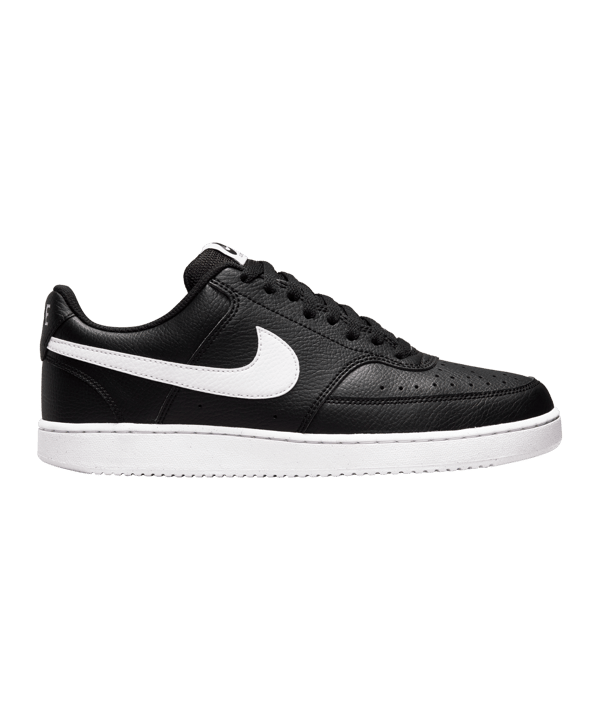 Nike Court Vision Low Schwarz Weiss F001 - schwarz
