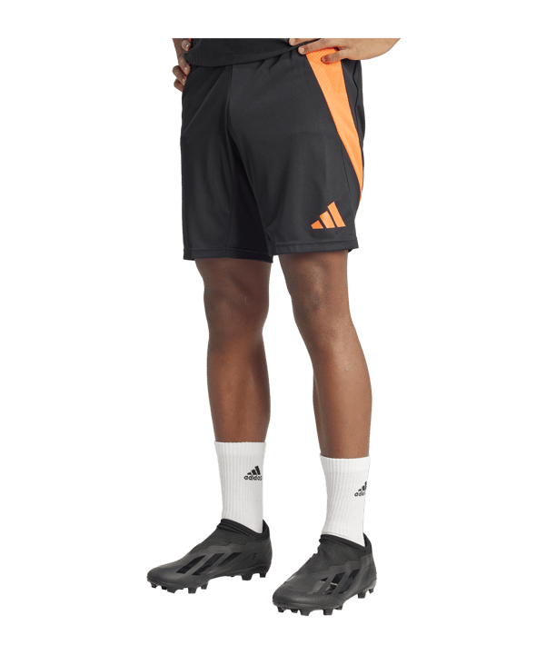 adidas Tiro 24 Pro Trainingsshort Schwarz Rot - schwarz