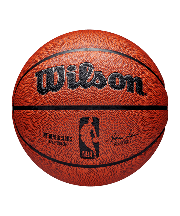 Wilson NBA Authentic Indoor Outdoor Spielball Braun - braun