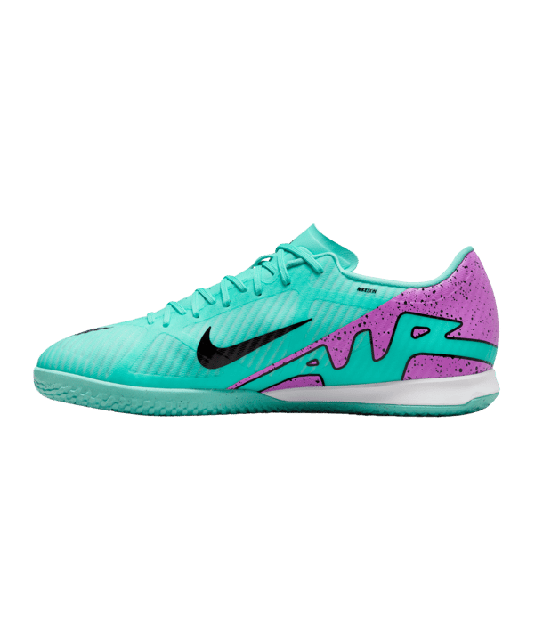 Nike Air Zoom Mercurial Vapor XV Academy IC Peak Ready Grün Pink Schwarz F300 - gruen
