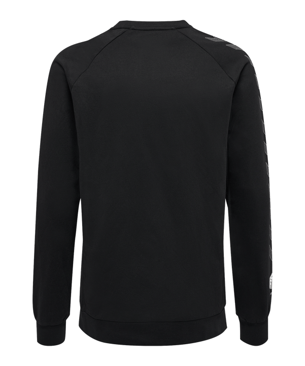 Hummel Move Grid Cotton Sweatshirt Schwarz F2001 - schwarz