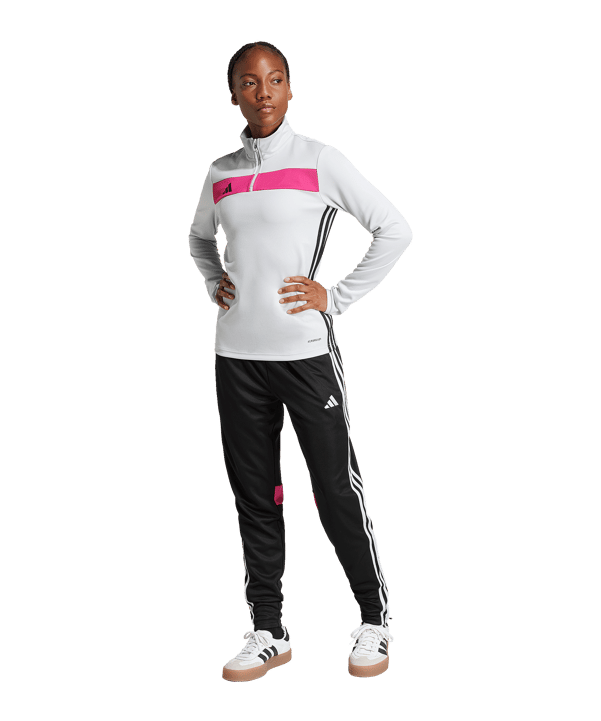 adidas Tiro Sweatshirt Damen Grau - grau