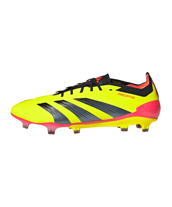 adidas Predator Elite FG Energy Citrus Gelb Schwarz Rot - gelb